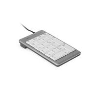 BakkerElkhuizen UltraBoard 955 Numeric clavier numérique PC USB Gris clair, Blanc