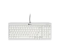 BakkerElkhuizen UltraBoard 960 V2 tastiera Ufficio USB QWERTY Inglese UK Grigio (BakkerElkhuizen Ultraboard 960 Standard Compact Multimedia Wired USB-C Keyboard [supplied with USB-A adaptor]. Include