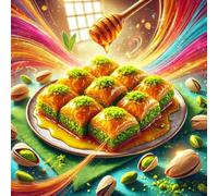 Baklava pistache arôme concentré - Vegan - Sasami - 100 ml