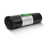 Bakoki Sacs poubelle 60 l - Extrêmement résistants à la déchirure, extra solides, idéaux pour la maison, le jardin et les opérations - Rouleau de 10 sacs poubelle lourds pour la rénovation et les