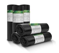 Bakoki Sacs poubelle de 35 l - Extrêmement résistants à la déchirure, extra solides, idéaux pour la maison, le jardin et les entreprises - 6 rouleaux de 15 sacs poubelle lourds pour la rénovation et