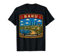Bakou Azerbaïdjan Voyage en Famille Vacances Bakou T-Shirt