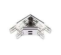 baks 5900993022537 Coude de gouttière 90° 50 x 50 mm KKJ50H50 156205
