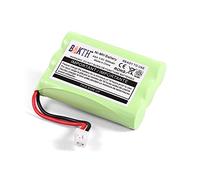 BAKTH Batterie 3.6V 900mAh pour Motorola Moniteurs de Bébé, pour Écoute-bébé Babyphone MBP33 MBP33S MBP33PU MBP36 MBP36S MBP36PU MBP41(Ne Convient Pas à MBP33S MBP36S avec connecteur de Trou Ronds)