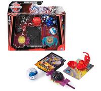 BAKUGAN Battle - Lot de 5 figurines Dragoïdes avec attaque spéciale Ventri, Bruiser, Ottogan, Trox - Figurines d'action rotatives - Jouets pour enfants de 6 ans et plus