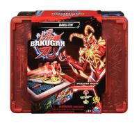 BAKUGAN BOÎTE DE RANGEMENT EN MÉTAL DE QUALITÉ SUPÉRIEURE AVEC FIGURIN