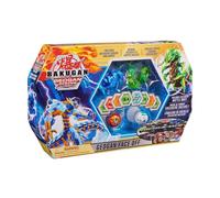 BAKUGAN - Coffret Face Off Bakugan Saison 3 - 6063623 - Figurines et Arene Bakugan transportable Geogan Rising