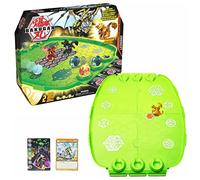 BAKUGAN EVOLUTIONS - ARENE DE COMBAT EVO BATTLE SAISON 4 - Arène Officielle De Combat 60 Cm - 1 Bille Bakugan Exclusive 2 Bakucore 2 Cartes Collection - Dessin Animé Bakugan - Jouet Enfant 6 Ans et +