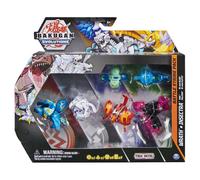 Bakugan Evolutions, Battle Strike Pack Wrath Et Insectra, 6 Figurines Articulées , 9 Cartes À Collectionner Et 8 Bakucores, Jouets Pour Garçons À Partir De 6 Ans