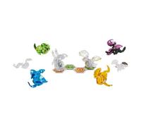 Bakugan Evolutions, Coffret Genesis Collection, 2 figurines articulées lumineuses, 4 exclusifs, 2 Nanogan, 8 cartes et 4 BakuCores, jouets pour garçons à partir de 6 ans