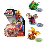 Bakugan Evolutions Nouvelle Saison 2022 - Pack 1 Die-Cast Saison 4 - 1 Bille En Métal Avec 2 Bakucores Et 2 Cartes Collection - Jouet Enfant 6 Ans Et + - Modèle Aléatoire