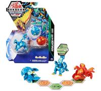 Spin Master "BAKUGAN EVOLUTIONS NOUVELLE SAISON 2022 - STARTER PACK SAISON 4 - 3 Billes Avec 6 BakuCores Et 7 Cartes Collection - Howlkor Colossus Pegatrix - Tiré Du Dessin Animé - Jouet Enfant 6 Ans