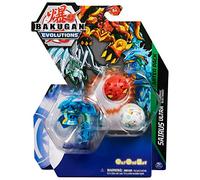 BAKUGAN EVOLUTIONS NOUVELLE SAISON 2022 - STARTER PACK SAISON 4 - 3 Billes Bakugan Avec 6 BakuCores Et 7 Cartes Collection - 6063071 - Jouet Enfant 6 Ans et + - Modèle Aléatoire