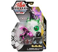 BAKUGAN EVOLUTIONS - PACK 1 BAKUGAN POWER UP SAISON 4 - 1 Bille Bakugan Métal, 2 Bakugan Nanogan 2 Bakucores Et 4 Cartes Collection - Dessin Animé Bakugan - Jouet Enfant 6 Ans et + - Modèle Aléatoire