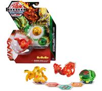 Bakugan Evolutions Starter Pack, Coffret de 3, Serpillious Ultra avec Hydorous et Pegatrix, Figurines articulées à collectionner, à partir de 6 ans