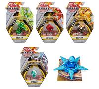 BAKUGAN GEOGAN RISING - PACK 1 GEOGAN SAISON 3 - Bille Bakugan Geogan Avec 2 BakuCores Et 3 Cartes Collection - 6059850 - Tirée du Dessin Animé Bakugan - Jouet Enfant 6 Ans et + - Modèle Aléatoire