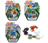BAKUGAN GEOGAN RISING - STARTER PACK SAISON 3 - Billes Bakugan Geogan Avec 6 BakuCores Et 7 Cartes Collection - 6061567 - Tirée du Dessin Animé Bakugan - Jouet Enfant 6 Ans et + - Modèle Aléatoire
