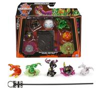 Bakugan Lot de 5 Figurines de Combat Special Attack Trox, Nillious, Dragonoid, Wing, Ventri; Figurines d'action Personnalisables, Jouets pour Enfants pour garçons et Filles de 6 Ans et Plus