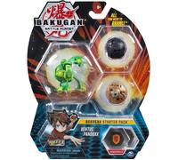 Bakugan Pack De Demarrage 3 Boules : Ventus Pandoxx (Boule : Verte Brune Noire) - Battle Planet - Nouveaute