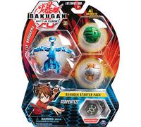 BAKUGAN Starter Pack - Modele #2 - Serpenteze Bleu Deluxe | Hydorous Gold | Pegatrix Vert
