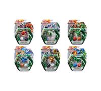 BAKUGAN GEOGAN RISING - STARTER PACK SAISON 3 - Billes Bakugan Geogan Avec 6 BakuCores Et 7 Cartes Collection - 6061567 - Tirée du Dessin Animé Bakugan - Jouet Enfant 6 Ans et + - Modèle Aléatoire