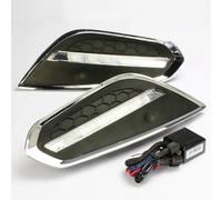 BAKUGO 2 Pièces Voiture LED Feux De Jour Lumière Conduite DRL Brouillard Lampe pour Volvo S60 V60 2011 2012 2013