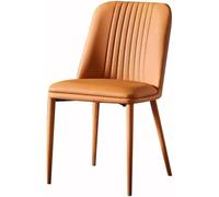 BAKULI Ensemble Chaises Cuisine Salle Manger Tissu Touffeté 1/2/4/6/8 avec Pieds Métal Acier Carbone Meubles Rembourrés Modernes for Salon Décoration Intérieure(E,Set of 1)