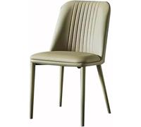 BAKULI Ensemble Chaises Cuisine Salle Manger Tissu Touffeté 1/2/4/6/8 avec Pieds Métal Acier Carbone Meubles Rembourrés Modernes for Salon Décoration Intérieure(C,Set of 1)