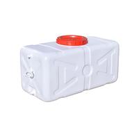 BAKULI Récipient Eau Plastique Qualité Alimentaire Doté d'une Valve Camping Rangement Voiture Grande Capacité Facile Nettoyer(45L)