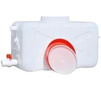 BAKULI Réservoir d'eau Qualité Alimentaire Plastique Étanche Et Facile Nettoyer for Camping Maison Ferme Activités Plein Air Épais Durable(75L)