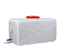 BAKULI Réservoir d'eau Rectangulaire Plastique Blanc Qualité Alimentaire Portable for L'extérieur(150L)