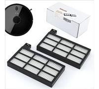 BAKUUM Lot de 2 filtres Hepa pour réservoir de solides (poussière) de Cecotec Conga Series 4090, 4490, 4690 Ultra Filtres HEPA pour robot aspirateur. Accessoires et pièces de rechange.