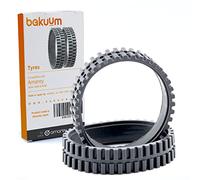 BAKUUM Lot de 2 pneus pour Amarey A800, A900 et A980 Fabriqué en Europe Antidérapant, grande adhérence et montage facile Roues en caoutchouc