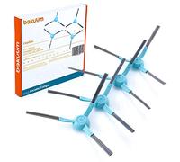 BAKUUM Lot de 4 brosses à brosse pour Cecotec Conga Series 4090 4490 4690 5090 5490 6090 7090 IA Pack de pièces et accessoires pour robot aspirateur