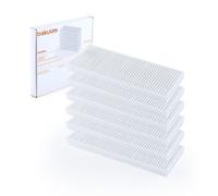 BAKUUM Lot de 6 filtres HEPA pour robot aspirateur LEFANT M2 M210 M210S M210B M210P M213 Filtre HEPA pour aspirateur robot pour réservoir à poussière.