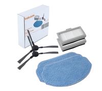 BAKUUM Pack d'accessoires pour Cecotec Conga 999 Origin et 999 Map. Contenu du kit : 2 serpillères, 2 filtres, 2 coques en silicone, 2 brosses latérales (kit de 8 pièces)