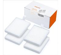 BAKUUM Pack de 4 filtres HEPA pour Xiaomi E12 et E10. Pack de pièces de rechange et accessoires pour aspirateur robot