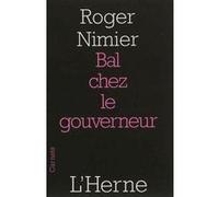 Bal chez le gouverneur