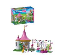 Playmobil Princess - Jeu de construction Bal masqué au pavillon - 3 figurines avec buffet - 72052