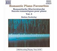 Bal zs Szokolay - Romantic Piano Music 3 [New CD]