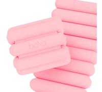 Bala Bracelets de poids pour poignet et cheville pour homme et femme - Bandes lestées réglables de 1,4 kg - Poids en silicone souple pour bras et jambes pour pilates, yoga, marche, barre, entraînement