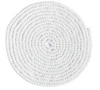 Bala&Fillic 2mm Perleblanche Couleur Perles de Rocaille 9000pcs/100 Grams in Bag, 12/0 White Pearl Small Seed Beads for Making Jewelry Earring Bracelets necklace (White Pearl)