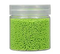 Bala&Fillic 2mm Perles de Rocaille 10000pcs/110 Grammes dans une Boîte 12/0 Petites Clair vert Couleur Perles de Rocaille pour la Fabrication de Bijoux (Clair vert)