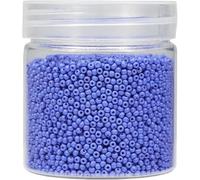Bala&Fillic 2mm Perles de Rocaille 10000pcs/110 Grammes dans une Boîte 12/0 Petites Indigo Bleu Couleur Perles de Rocaille pour la Fabrication de Bijoux (Indigo Bleu)