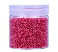 Bala&Fillic 2mm Perles de Rocaille 10000pcs/110 Grammes dans une Boîte 12/0 Petites Rose Couleur Perles de Rocaille pour la Fabrication de Bijoux (Rose)