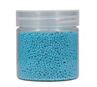 Bala&Fillic 2mm Perles de Rocaille 10000pcs/110 Grammes dans une Boîte 12/0 Petites Turquoise Bleu Couleur Perles de Rocaille pour la Fabrication de Bijoux (Turquoise Bleu)
