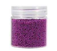 Bala&Fillic 2mm Perles de Rocaille 10000pcs/110 Grammes dans une Boîte 12/0 Petites Violet Couleur Perles de Rocaille pour la Fabrication de Bijoux (Violet)