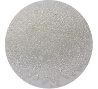 Bala&Fillic 2mm Perles de Rocaille Cristal de Environ 9000 pièces/100g, 12/0 Perles en Verre pour Fabrication de Bracelets et Colliers (Cristal)