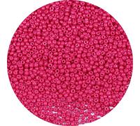 Bala&Fillic 2mm Rose Couleur Perles de Rocaille 9000pcs/100 Grams in Bag, 12/0 Rose Small Seed Beads for Making Jewelry Earring Bracelets necklace