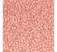 Bala&Fillic perles de rocaille 3mm Peau Rose couleur, 3600pcs/100Grammes,8/0 perles de verre pour la fabrication de bracelets, colliers et boucles d'oreilles (Peau Rose)